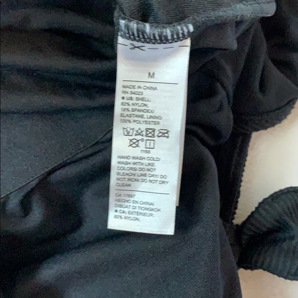 Black Old Navy One Piece Swimsuit - Picture 4 of 4